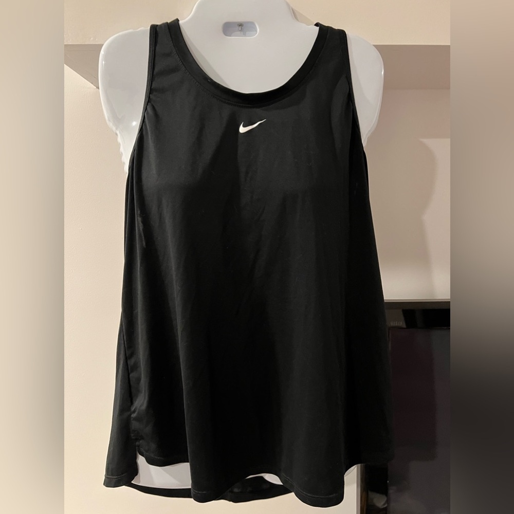 Nike, black tank top, size xl